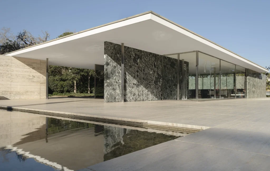 barcelona pavilion van der rohe 05